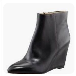Brian Atwood Black Bellaria Booties size 8